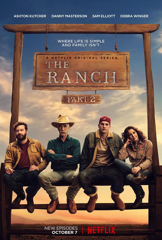 牧场趣事.第二季[全20集][简繁英字幕].The.Ranch.S02.2160p.NF.WEB-DL.DDP.5.1.H.265-BlackTV 63.79GB  