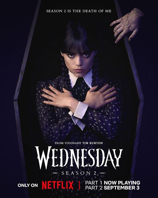 [电视剧][星期三 Wednesday 第二季][全08集][英语中字]1080p|4k高清
